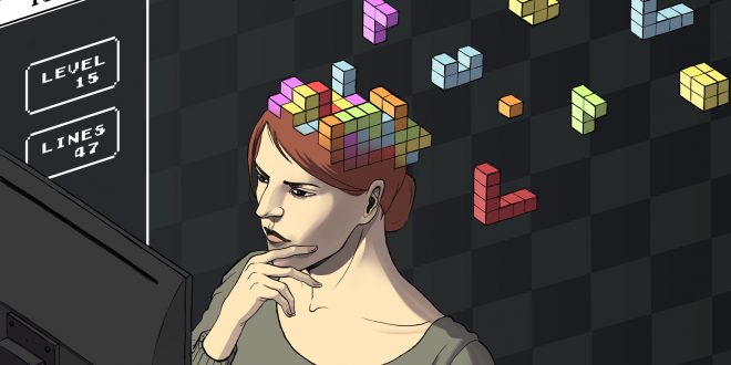 Le serious game s'immisce de plus en plus dans les études supérieures. Son aspect ludique est une opportunité pour les enseignants. Illustration ; Diane Rottner, pour I'MTech.